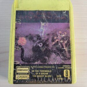 THE MOODY BLUES On the Threshold of a Dream Quad 8-Track Tape TESTED & WORKING